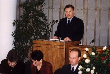 Prezydent RP Aleksander Kwaniewski
