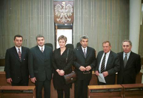 Delegacja Sdu Konstytucyjnego Republiki Armenii