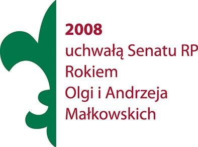 Logo Roku Olgi i Andrzeja Małkowskich